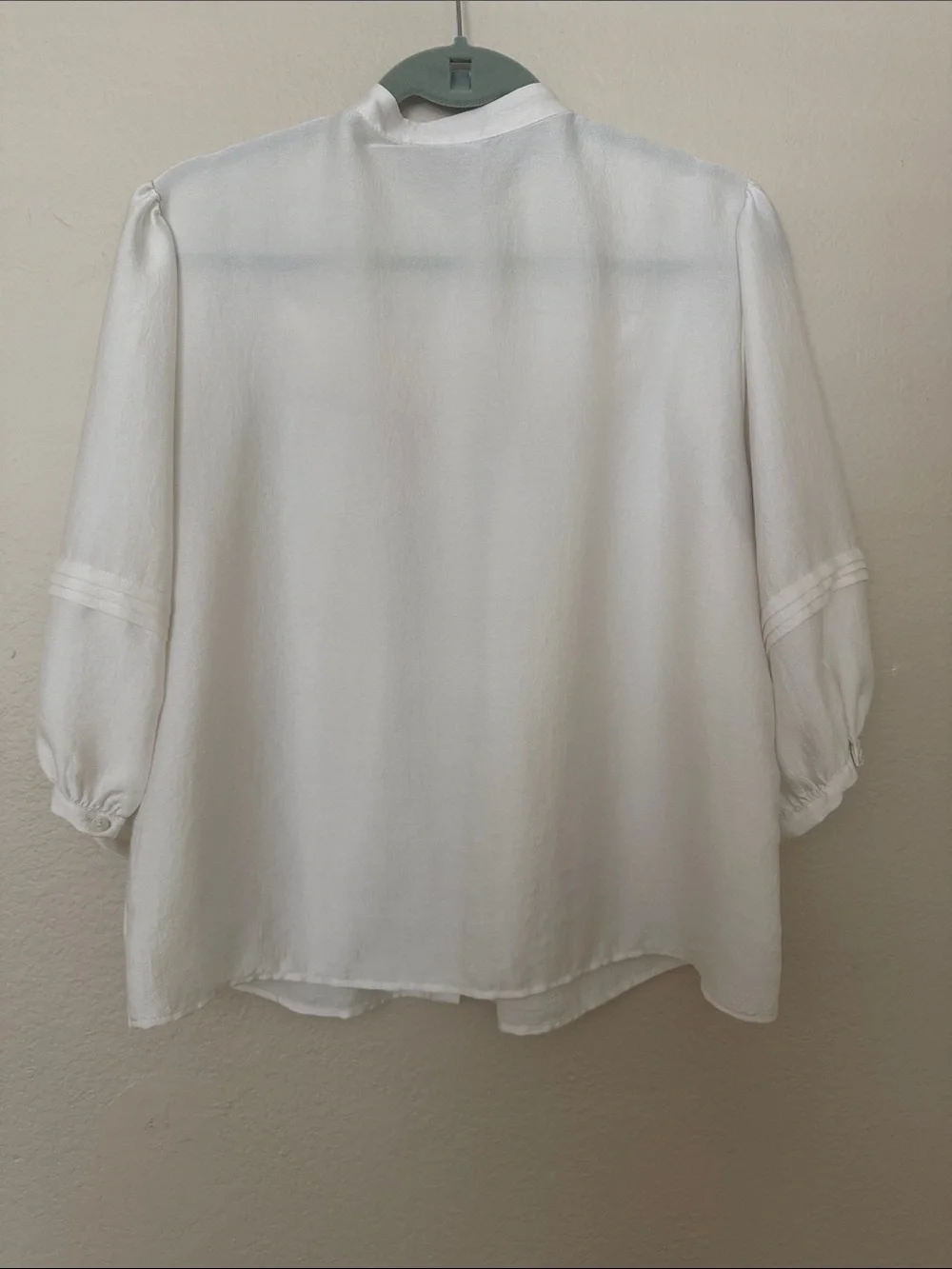Zara 3/4 Puffy Sleeve Blouse